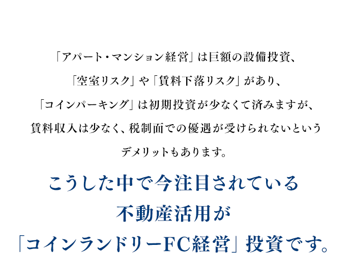 Coin laundry investment